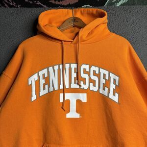 Vintage 90s Russell Athletic University Tennessee Volunteers Hoodie NCAA Large